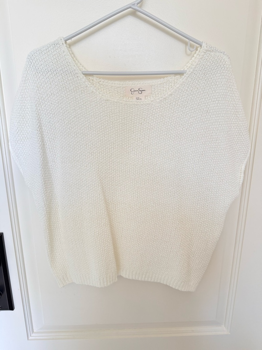 Jessica Simpson Cream Knit top US L